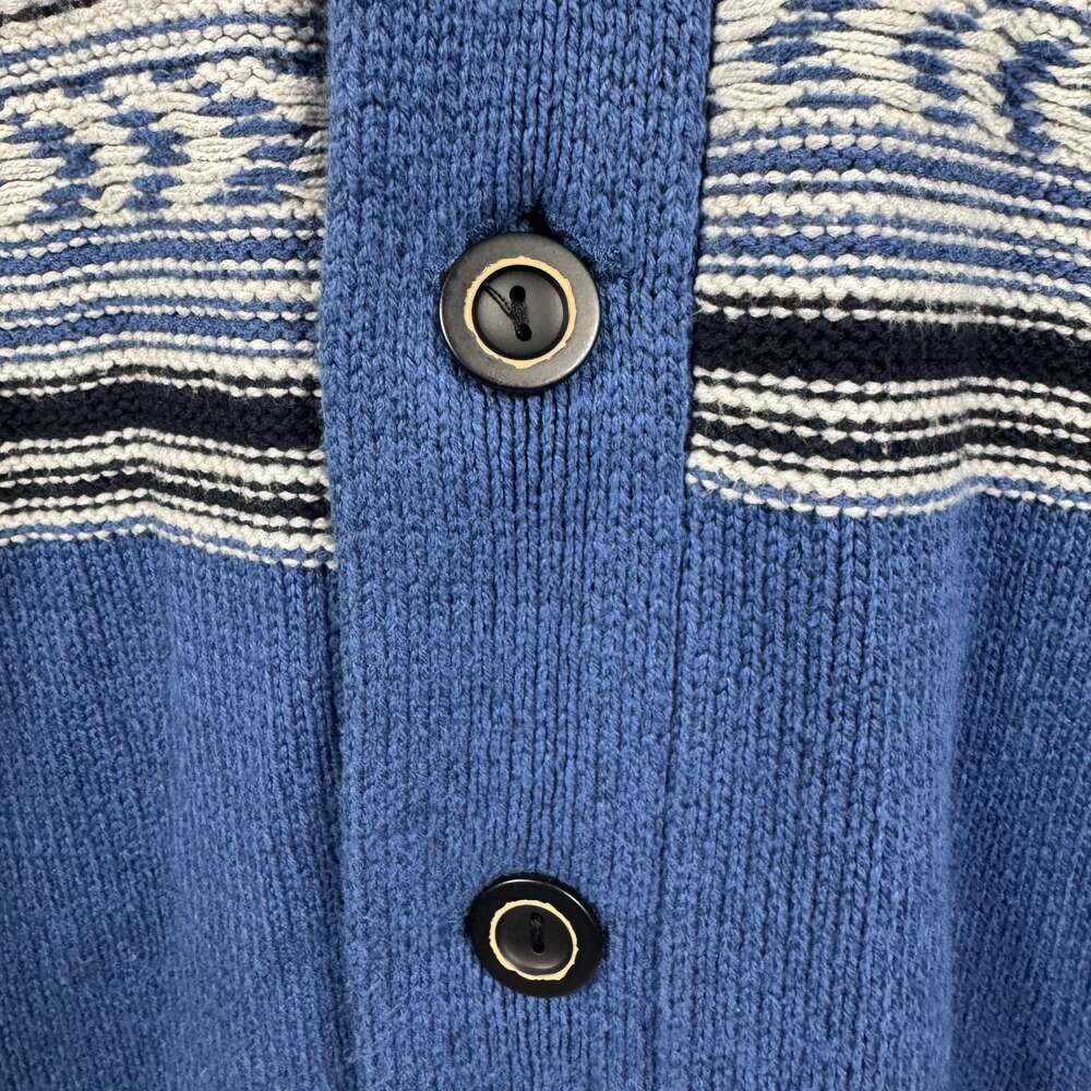 Retrofit Mens Sweater Cardigan Long Sleeve Button Front Grandpa Size XL - Picture 3 of 10